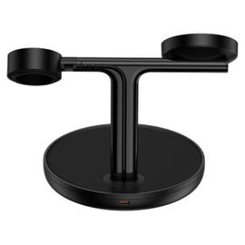 Baseus Wxte000101 Chargeur D'appareils Mobiles Smartphone, Smartwatch Noir Secteur, Usb Intérieure