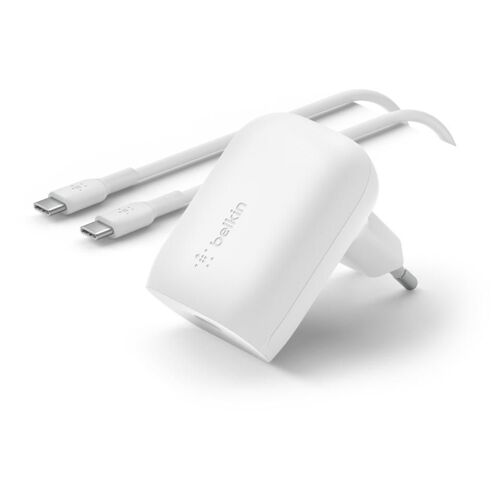 Belkin Wca005vf1mwh-B6 Ordinateur Portable, Smartphone, Tablette Blanc Secteur Charge Rapide Intérieure