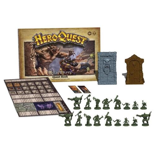 Hasbro Gaming Avalon Hill Heroquest Kellar's Keep Extension De Jeu De Société Voyage/Aventure