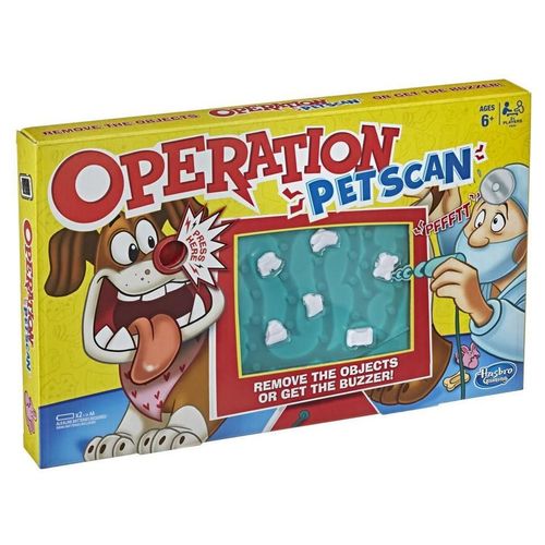 Hasbro Operation Pet Scan Jeu De Société Éducatif