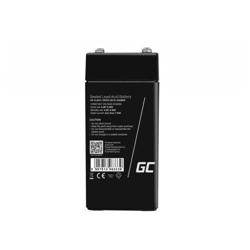 Green Cell AGM36 Batterie de l'onduleur VRLA AGM 4 V 4,5 Ah
