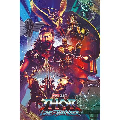 Marvel - Thor - Love And Thunder - 61x91,5cm - Affiche / Poster - Envoi Roulé