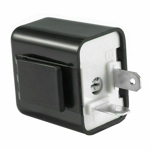 Relais Clignotant Led Réglable À 2 Broches, 2 Pièces, Pour Moto, Clignotant, Super Flash, Universel