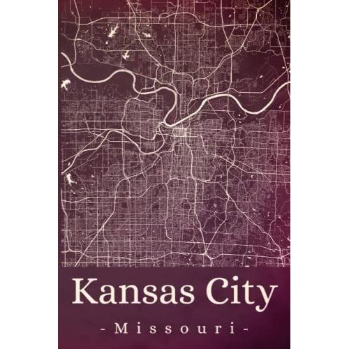 Kansas City Missouri: Your City, Your Region, Your Home! | Composition Notebook 6x9 Blank 120 Pages