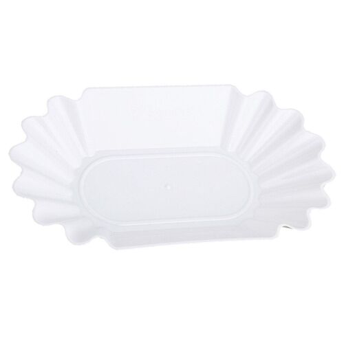 Plateau Ovale En Plastique Pour Café, Grain, Snack, Dessert, Fruits, Vaisselle De Serveur Alimentaire, Vaisselle De Table, Promotion De Pique-Nique Familial, Fête De Mariage