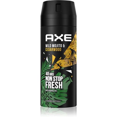Axe Wild Green Mojito & Cedarwood Déodorant Et Spray Corps I. 150 Ml 