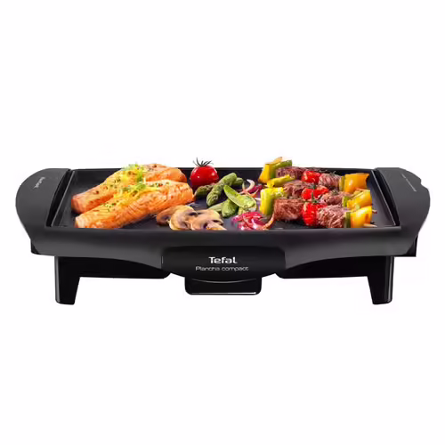 Tefal Plancha Compact 900 - Plancha -électrique - 900 cm ² - noir