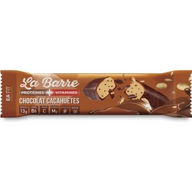 Eafit La Barre Proteines Vitamines - Chocolat Cacahuètes - 49g Unitaire 