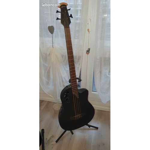 Guitare Basse Ovation Electro-Acoustique