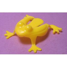Figurine Grenouille Sauteuse - Monochrome Jaune