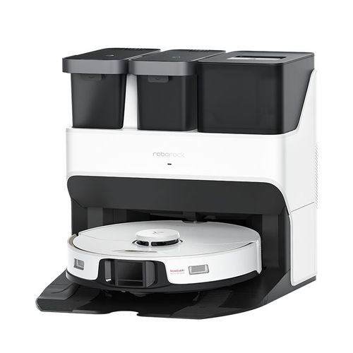 Roborock S7 Pro Ultra Blanc - Robot Aspirateur+Station Autonettoyante
