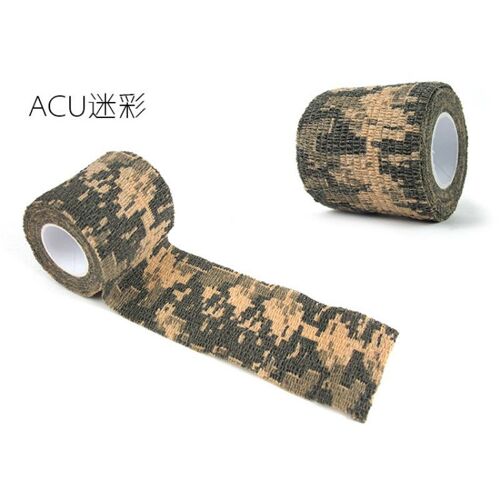 Bande De Camouflage Auto-Adhésive, Non Tissée, Étanche, Multifonction, Pour Chasse, Paintball, Fusil Airsoft, Furtif