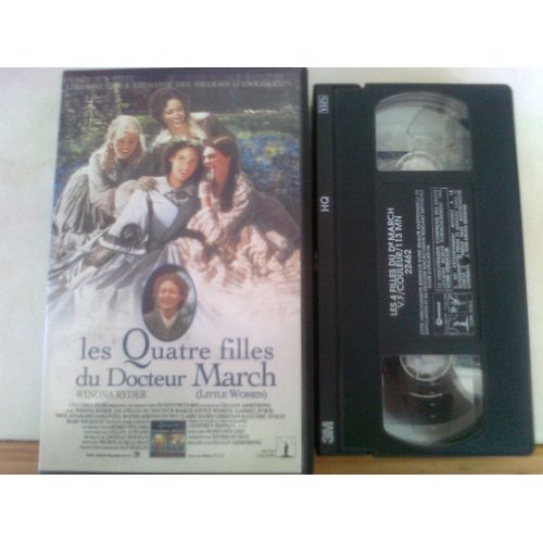 Cassette Vidéo Vhs - Les Quatre Filles Du Docteur March (Little Women) - Winona Ryder