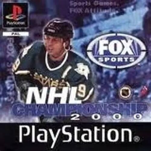Jeu Ps1 Nhl Championship 2000 Complet PlayStation