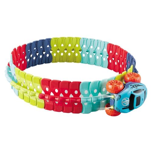 Jouets De Voiture Sur Rail Électrique, Chaîne Suspendue Avec Rampe De Voiture, Modèle De Chenille De Scooter Amusant Et Attrayant Pour Cadeaux D'Anniversaire De Noël 5 +