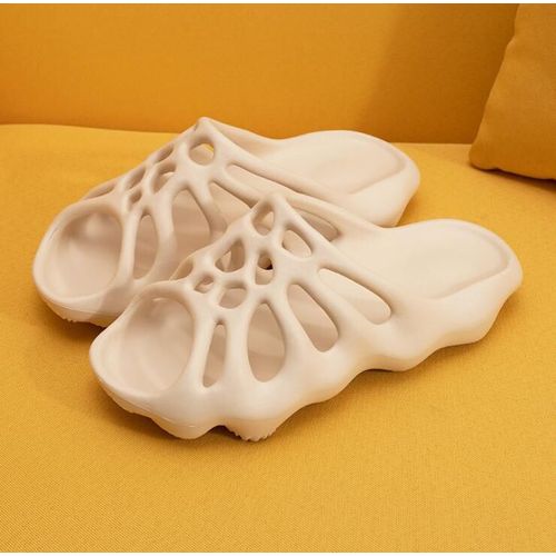 Pantoufles De Maison Pour Hommes Et Femmes, Sandales La Mode, Crâne, Fondpais, Augmente, Intérieur, Couple, Doux