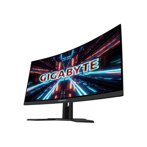 Gigabyte G27QC - Écran LED - incurvé - 27" - 2560 x 1440 QHD @ 165 Hz - VA - 250 cd/m² - 3000:1 - 1 ms - 2xHDMI, DisplayPort - haut-parleurs