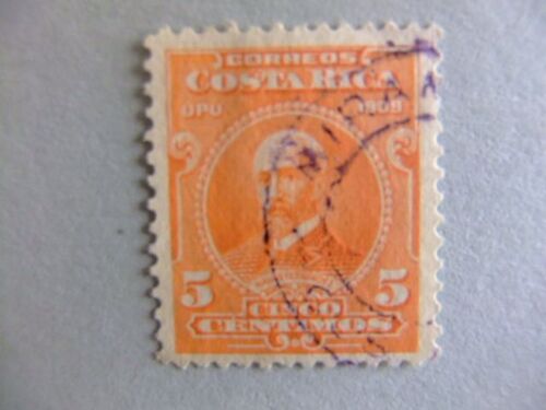 89 Costa Rica 1910 / Mauro Fernandez / Yvert 68 Fu Dent 12