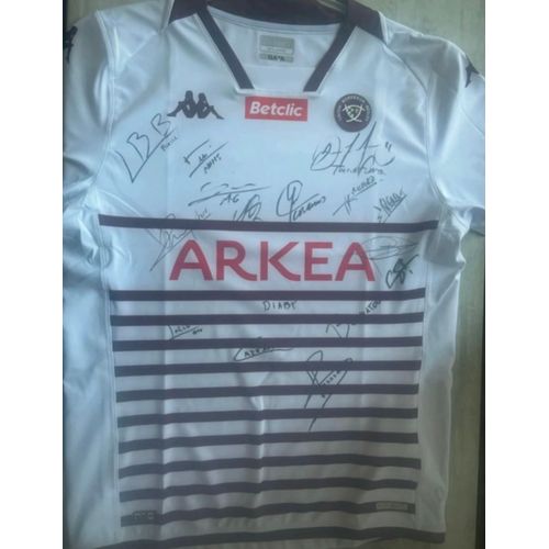 Vend Maillot De Rugby Bordeaux Begle Dédicacé Par Les Joueurs Taille Xxl Maillot Tout Neuf Jamais Porté 