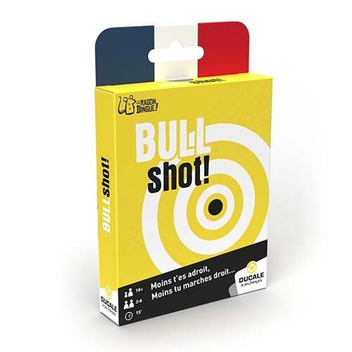 Bull Shot ! - Jeu D'apéro Simple Pour Soirées Entre Amis - Adresse Et Agilité