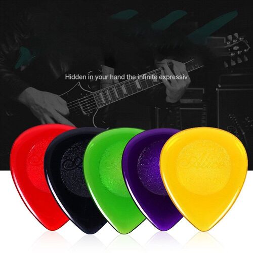 Alice Stubby Plectres De Guitare, Plectres Épaisseur 1mm 2mm 3mm, Cellulose Ukulele Plectres Couleur Aléatoire 6 Pièces