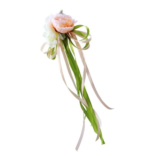 N¿uds de ruban fleuris de voiture | Pour miroirs de rétroviseur et poignées de porte, décor fournitures d'emballage de cadeaux pour fête de mariage