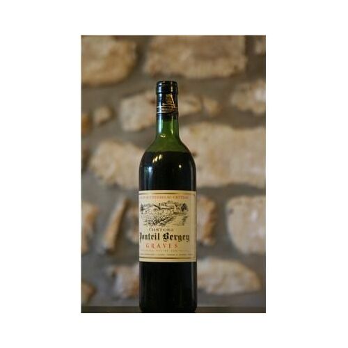 Vin Rouge, Chateau Ponteil Bergey 1979