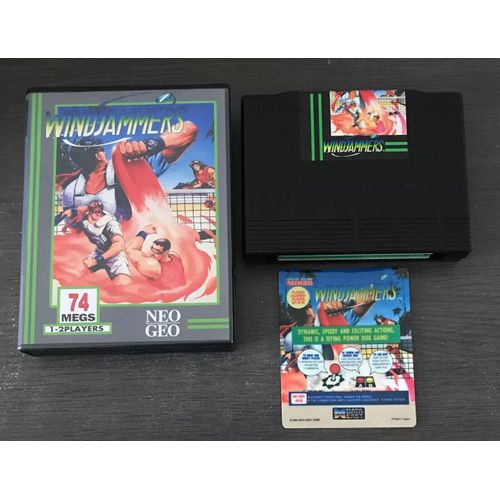 Jeu WINDJAMMERS Neo Geo AES Convert SNK US Version neogeo flying power disk