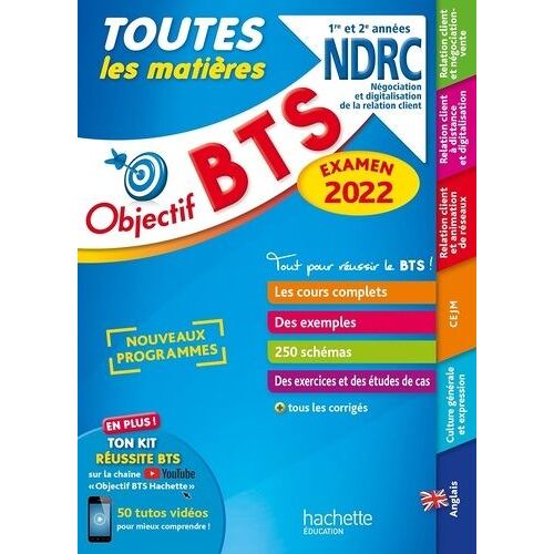 Toutes Les Matières 1re Et 2e Années Ndrc - Edition 2022
