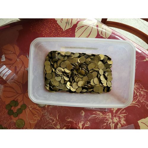 Lot De Pièces Centimes Francs 4,7 Kilos.5,10,20 Centimes Mariannes .