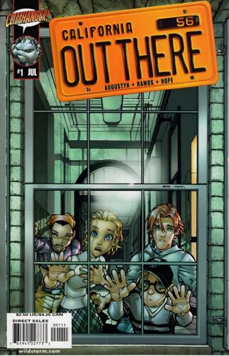 Out There # 1 ( V.O. 2001 ) *** Humberto Ramos Art & Cover **