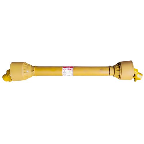 Arbre de transmission cardan PTO 100 cm 1 3/8 - 6 cannelures - montage rapide 3 leviers - pour micro-tracteur Torros CAR381000