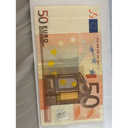 Billet 50€ Rare Série X