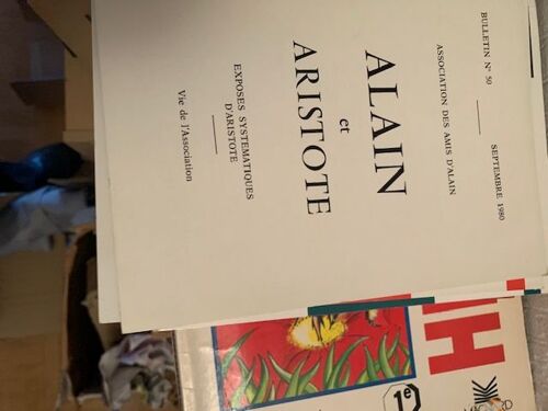 Alain Et Aristote. N°50