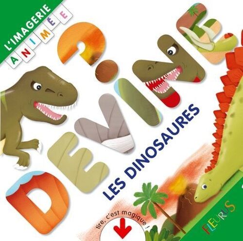 Devine Les Dinosaures - Imagerie Animée Avec Tirettes