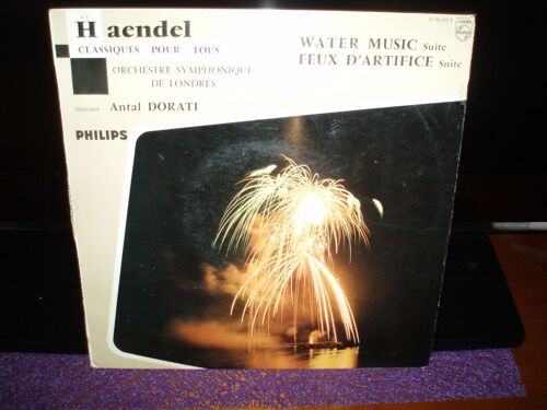 Haendel / Water Music Suite / Feux D'artifice Suite.