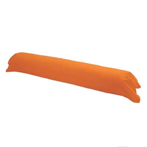 Taie De Traversin - Mandarine - 45 X 185 Cm - 100% Coton - Confort Doux - Uni