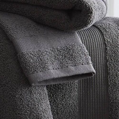 Serviette De Bain - Canondefusil - 50x90cm - 100% Coton - 600g/M² - Uni