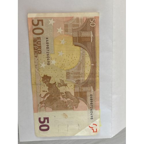 Billet 50€ 2002 Signature X Trichet Rare