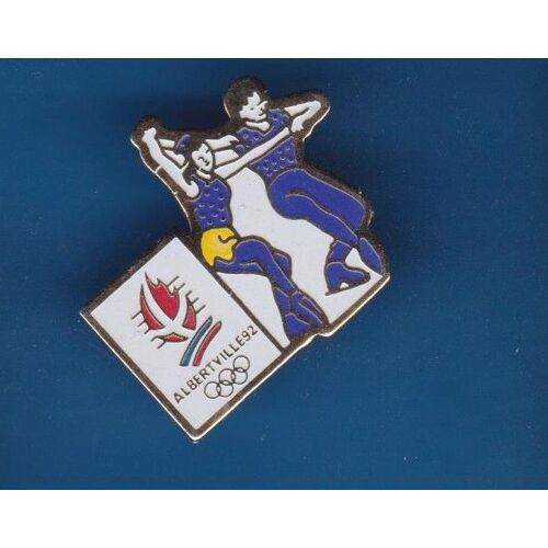Jo Albertville 92 Patinage Pin's Olympiques Ref 1989