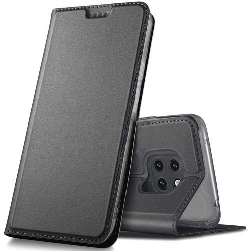 Etui Pour Huawei Mate 20 Pro, Coque Pochette Portefeuille Pour Housse Huawei Mate 20 Pro Avec Magnétique Fonction Wallet - Noir