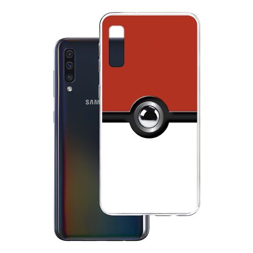Coque Pour Samsung Galaxy A50 - Pokémon Pokeball