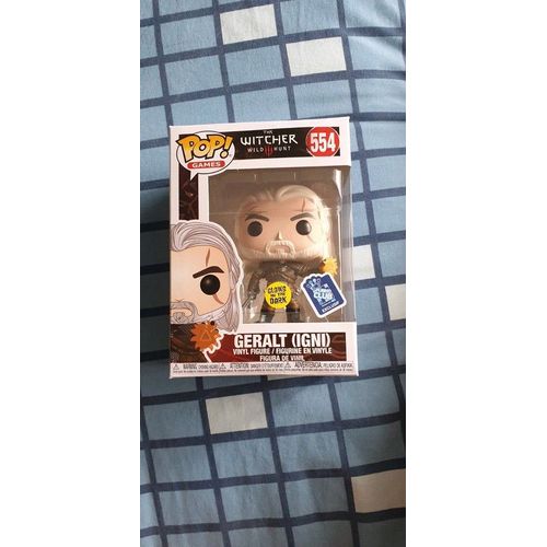Funko Pop : Geralt The Witcher 3 (Igni) Excusif Funko Club