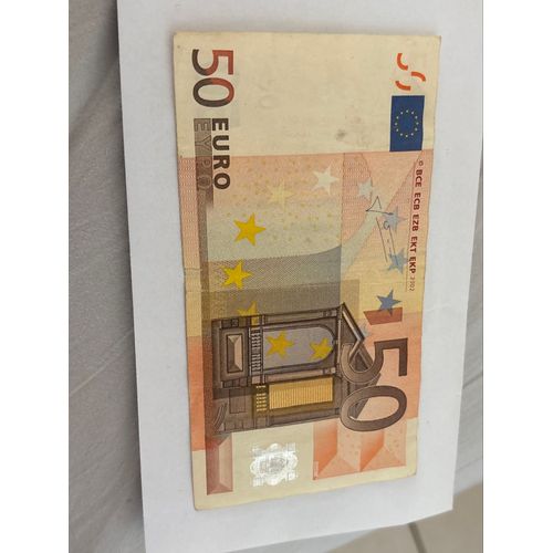 Billet 50€ 2002 Signature V Trichet Rare