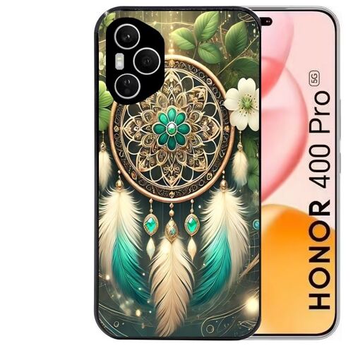 Coque Noire Pour Honor 400 Pro 5g Motif Dreamcatcher Talisman