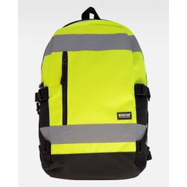Sac à dos haute visibilité - sécurité WFA401 - jaune fluo