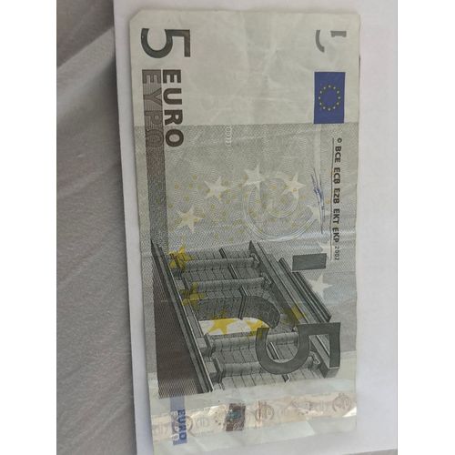 Billet 5€ Rarissime 2002 Signature S Trichet