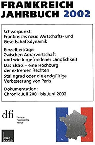 Frankreich-Jahrbuch 2002