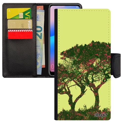 Coque Silicone Iphone 14 Pro Max Portefeuille Arbres Fleurs Vert Ecologie Caoutchouc Portable Nature Feuilles Ecolo 4g Paysage