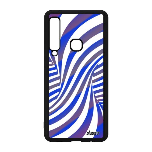 Coque Illusion D'optique Pour Samsung A9 2018 Silicone 3d Portable Mirage Bicolore Aluminium Design Graphique 4g Tpu Effet De Galaxy